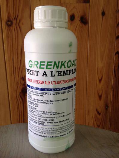 GREENKOAT produit de traitement de coupe vert autoclave