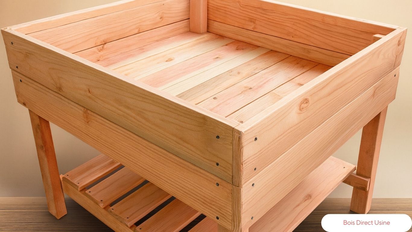 Table de culture Douglas 100x100CM T