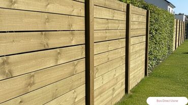 Bardage et cloture planche brute TAC