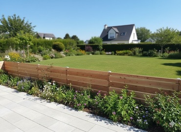 Cloture avec lame douglas (3)