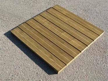 Dalle terrasse 50x50 Pin maritime épaisseur 4.4cm