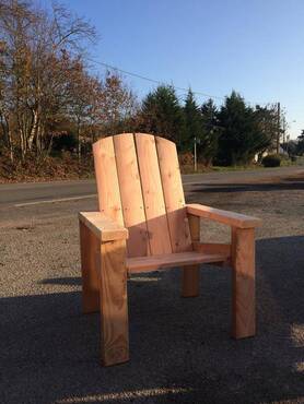 DIY : réaliser un banc de jardin en pin maritime et Douglas