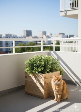 Jardinière 40x40cm Hauteur 39cm