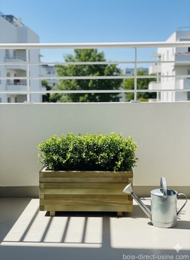 Jardinière 80x40cm TAC 4 Hauteur 35cm