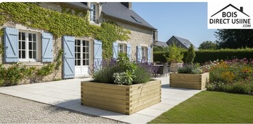 Jardinière 80x80cm Hauteur 49cm (1)