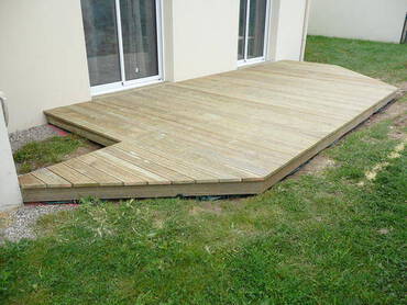 Pack terrasse Pin 10m2