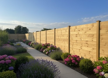 Palissade bois 22 mm