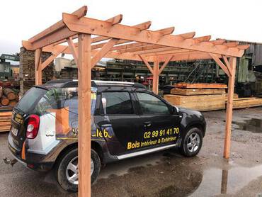 Pergolas bois DOUGLAS 32mm