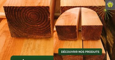 Poteau douglas 150x150 T