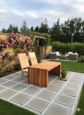 Table et chaises ROCHEFORT (2)