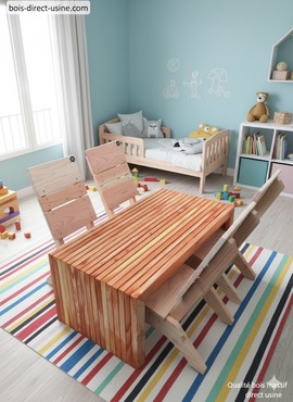 Table et chaises ROCHEFORT (5)