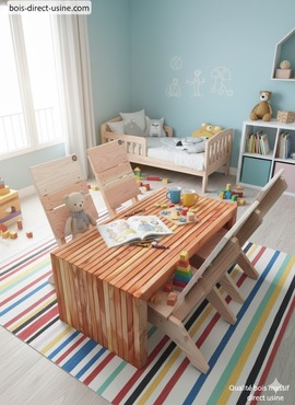 Table et chaises ROCHEFORT (6)