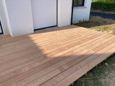 Terrasse douglas. 32x185 lisse