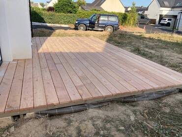 Terrasse. douglas 32x185 lisse