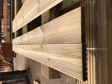 Terrasse face double stries (TS16)