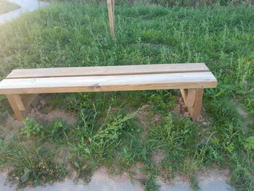 Un banc en bois autoclave classe 4